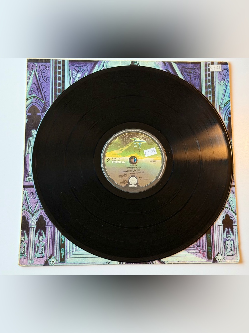TNT Intuition LP Vinyl Record 1989 PolyGram 836 777-1 Europe Pressing EX/EX - Picture 11 of 15